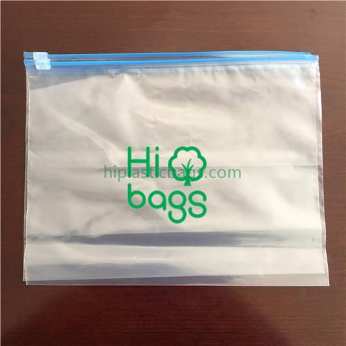 Slider clear plastic bags A